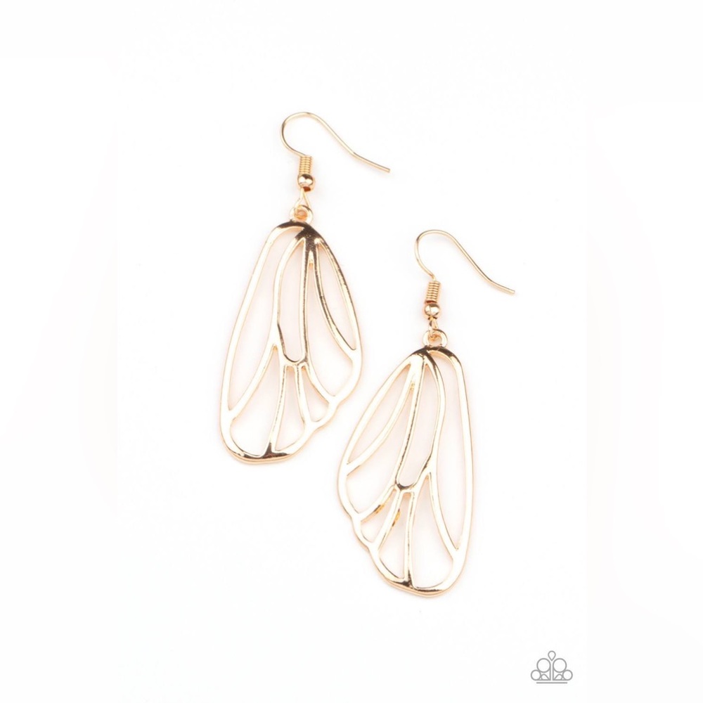 Paparazzi gold tone earrings